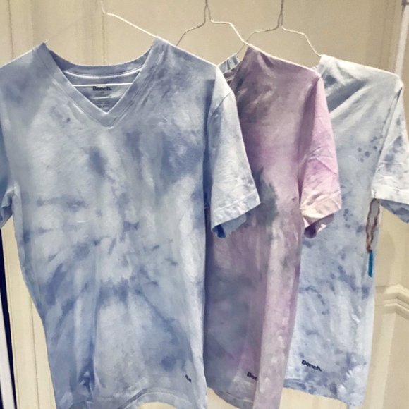Bench Tops - Hand made!! One of a kind tie dye Bench TM T-shirt